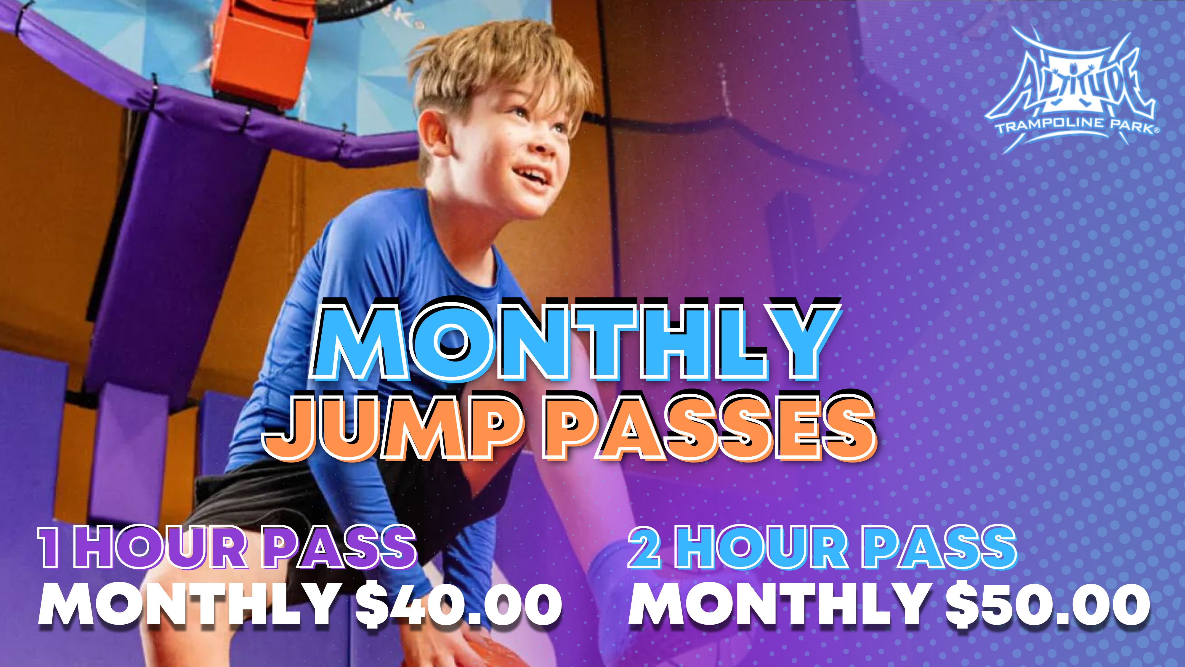 ATP Avon Monthly Jump Passes